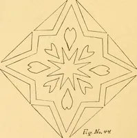 An illustration from How to teach paper-folding and cutting: a practical manual-training aid (1892)
