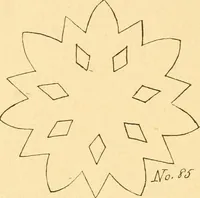 An illustration from How to teach paper-folding and cutting: a practical manual-training aid (1892)