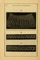 An illustration from How to use Florence knitting silk (1880)
