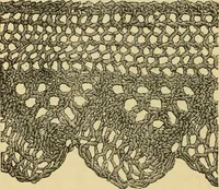 An illustration from How to use Florence knitting silk (1883)