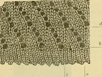 An illustration from How to use Florence knitting silk (1883)