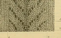 An illustration from How to use Florence knitting silk (1883)