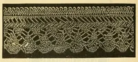 An illustration from How to use Florence knitting silk (1880)