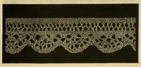 An illustration from How to use Florence knitting silk (1880)