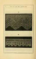 An illustration from How to use Florence knitting silk (1880)