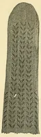 An illustration from How to use Florence knitting silk .. (1886)