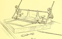 An illustration from How to work it; a manual for the use of the Ben Day rapid shading mediums and its registry attachments (1913)