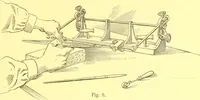 An illustration from How to work it; a manual for the use of the Ben Day rapid shading mediums and its registry attachments (1913)