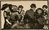 An illustration from How to write advertisements that sell; how to plan every step in your campaign--using sales points, schemes and inducements--how to write and lay out copy--choosing prospect lists and mediums--tests and records that increase returns; how 146 shrewd advertisers plan and place their copy (1912)