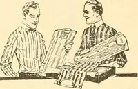 An illustration from How to write show cards (1921)