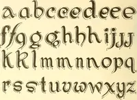 An illustration from How to write show cards (1921)