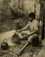 An illustration from How we are clothed ; a geographical reader (1904)