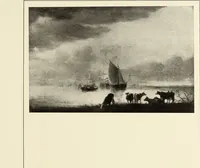 An illustration from The Hudson-Fulton celebration. Catalogue of an exhibition held in the Metropolitan Museum of Art; commemorative of the tercentenary of the discovery of the Hudson River by Henry Hudson in the year 1609, and the centenary of the first use of steam in the navigation of said river by Robert Fulton in the year 1807 (1909)