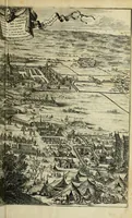 An illustration from Hugo de Groots Nederlandtsche jaerboeken en historien : sedert het jaer MDLV tot het jaer MDCIX : met De belegering der stadt Grol en den aenkleven des jaers MDCXXVII, als ook Het tractaet van de Batavische nu Hollandtsche Republyk, en De vrye zeevaert : met aenteeckeningen, voorts met het leven des schrijvers, twee volkomen registers, en veele koopere platen verciert (1681)