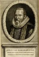 An illustration from Hugo de Groots Nederlandtsche jaerboeken en historien : sedert het jaer MDLV tot het jaer MDCIX : met De belegering der stadt Grol en den aenkleven des jaers MDCXXVII, als ook Het tractaet van de Batavische nu Hollandtsche Republyk, en De vrye zeevaert : met aenteeckeningen, voorts met het leven des schrijvers, twee volkomen registers, en veele koopere platen verciert (1681)