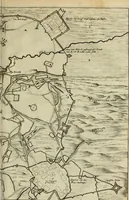 An illustration from Hugo de Groots Nederlandtsche jaerboeken en historien : sedert het jaer MDLV tot het jaer MDCIX : met De belegering der stadt Grol en den aenkleven des jaers MDCXXVII, als ook Het tractaet van de Batavische nu Hollandtsche Republyk, en De vrye zeevaert : met aenteeckeningen, voorts met het leven des schrijvers, twee volkomen registers, en veele koopere platen verciert (1681)