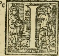 An illustration from Hugo de Groots Nederlandtsche jaerboeken en historien : sedert het jaer MDLV tot het jaer MDCIX : met De belegering der stadt Grol en den aenkleven des jaers MDCXXVII, als ook Het tractaet van de Batavische nu Hollandtsche Republyk, en De vrye zeevaert : met aenteeckeningen, voorts met het leven des schrijvers, twee volkomen registers, en veele koopere platen verciert (1681)