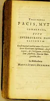 An illustration from Hugo Grotius De mari libero et P. Merula De maribus (1633)