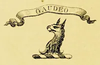 An illustration from Hugonis Grotii De origine gentium Americanarum dissertatio altera, adversus obtrectatorem . (1643)