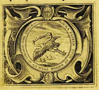 An illustration from Hugonis Grotii De origine gentium Americanarum dissertatio altera, adversus obtrectatorem . (1643)