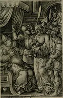 An illustration from Humanae salutis monumenta (1581)
