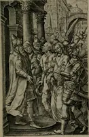 An illustration from Humanae salutis monumenta (1581)