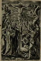 An illustration from Humanae salutis monumenta (1581)