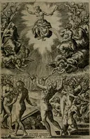 An illustration from Humanae salutis monumenta (1581)