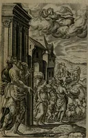 An illustration from Humanae salutis monumenta (1581)