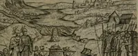 An illustration from Humanae salutis monumenta (1581)