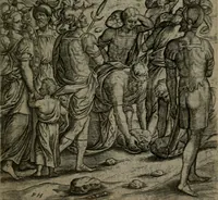 An illustration from Humanae salutis monumenta (1581)