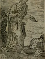 An illustration from Humanae salutis monumenta (1581)