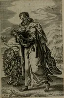 An illustration from Humanae salutis monumenta (1581)