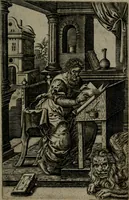 Picture 33 of 74 from Humanae salutis monumenta (1581), leaf 66
