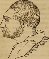 An illustration from Human science, or, Phrenology : its principles, proofs, faculties, organs, temperaments, combinations, conditions, teachings, philosophies, etc., etc. : as applied to health, its values, laws, functions, organs, means, preservation, restoration, etc. : mental philosophy, human and self improvement, civilization, home, country, commerce, rights, duties, ethics, etc. : God, His existence, attributes, laws, worship, natural theology, etc. : immortality, its evidences, conditions, relations to time, rewards, punishments, sin, faith, prayer, etc. : intellect, memory, juvenile and self education, literature, mental discipline, the senses, sciences, arts, avocations, a perfect life, etc., etc., etc. (1873)