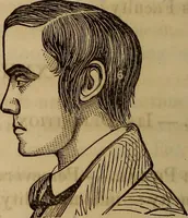 An illustration from Human science, or, Phrenology : its principles, proofs, faculties, organs, temperaments, combinations, conditions, teachings, philosophies, etc., etc. : as applied to health, its values, laws, functions, organs, means, preservation, restoration, etc. : mental philosophy, human and self improvement, civilization, home, country, commerce, rights, duties, ethics, etc. : God, His existence, attributes, laws, worship, natural theology, etc. : immortality, its evidences, conditions, relations to time, rewards, punishments, sin, faith, prayer, etc. : intellect, memory, juvenile and self education, literature, mental discipline, the senses, sciences, arts, avocations, a perfect life, etc., etc., etc. (1873)