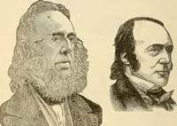An illustration from Human science or phrenology. Its principles, proofs, faculties, organs, temperaments, combinations, conditions, teachings, philosophies, etc., etc. as applied to health. Its value, laws, functions, organs, means, preservation, restoration, etc. Mental philosophy, human and self improvement, civilization, home country, commerce rights, duties, ethics, etc. God, His existence, attributes, laws, worship, natural theology, etc. Immortality, its evidences, conditions, relations to time, rewards, punishments, sin, faith, prayer, etc. Intellect, memory, juvenile and self education, literature, mental discipline, the senses, sciences, arts, avocations, a perfect life, etc., etc (1880)