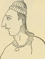 An illustration from Human science or phrenology. Its principles, proofs, faculties, organs, temperaments, combinations, conditions, teachings, philosophies, etc., etc. as applied to health. Its value, laws, functions, organs, means, preservation, restoration, etc. Mental philosophy, human and self improvement, civilization, home country, commerce rights, duties, ethics, etc. God, His existence, attributes, laws, worship, natural theology, etc. Immortality, its evidences, conditions, relations to time, rewards, punishments, sin, faith, prayer, etc. Intellect, memory, juvenile and self education, literature, mental discipline, the senses, sciences, arts, avocations, a perfect life, etc., etc (1880)
