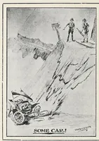 An illustration from Humorous sketches of the campaign in G.E.A. (1914)