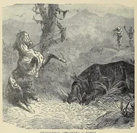 Picture 10 of 18 from Hunting big game in the wilds of Africa : containing thrilling adventures of the famous Roosevelt expedition ... the whole comprising a vast treasury of all that is marvelous and wonderful in darkest Africa (1909), leaf 198