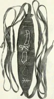 An illustration from Hunting charms of the Montagnais and the Mistassini (1921)