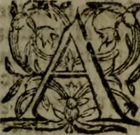 An illustration from A hvndred sermons vppon the Apocalipse of Iesu Christ, reueiled by the angell of the Lord, but seeene or receiuec and written by the holy apostle and euagelist S. Iohn (1573)