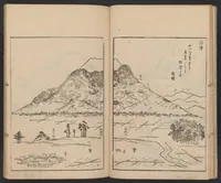 An illustration from Hyaku Fuji (1767)