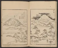 An illustration from Hyaku Fuji (1767)