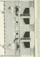 An illustration from Hydraulic engineering; a practical treatise on the principles of water pressure and flow and their application to the development of water power, including the calculation, design and construction of water wheels, turbines, and other details of hydraulic power plants (1909)