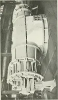 An illustration from Hydraulic engineering; a practical treatise on the principles of water pressure and flow and their application to the development of water power, including the calculation, design and construction of water wheels, turbines, and other details of hydraulic power plants (1909)