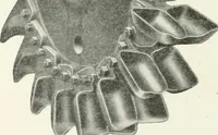 An illustration from Hydraulic engineering; a practical treatise on the principles of water pressure and flow and their application to the development of water power, including the calculation, design and construction of water wheels, turbines, and other details of hydraulic power plants (1909)