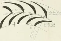 Picture 97 of 233 from Hydraulic engineering; a practical treatise on the principles of water pressure and flow and their application to the development of water power, including the calculation, design and construction of water wheels, turbines, and other details of hydraulic power plants (1909), leaf 175