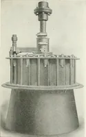 An illustration from Hydraulic engineering; a practical treatise on the principles of water pressure and flow and their application to the development of water power, including the calculation, design and construction of water wheels, turbines, and other details of hydraulic power plants (1909)