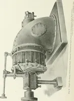 An illustration from Hydraulic engineering; a practical treatise on the principles of water pressure and flow and their application to the development of water power, including the calculation, design and construction of water wheels, turbines, and other details of hydraulic power plants (1909)